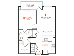 CLC A2 CLC1012 floor plan